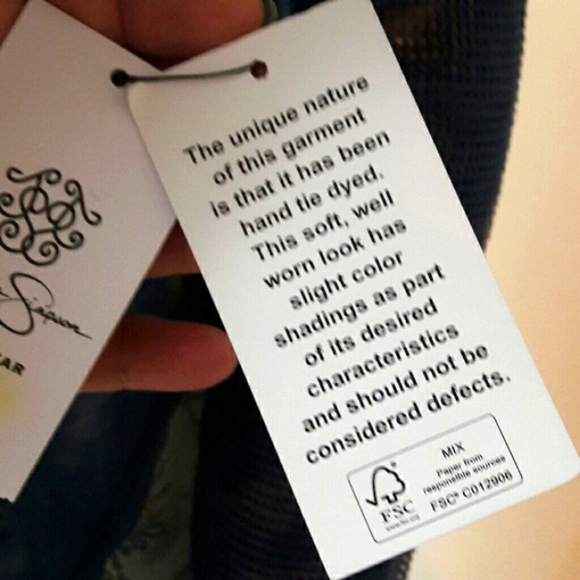 NWT Jessica Simpson Unique Tie Dye Shirt - Picture 5 of 5